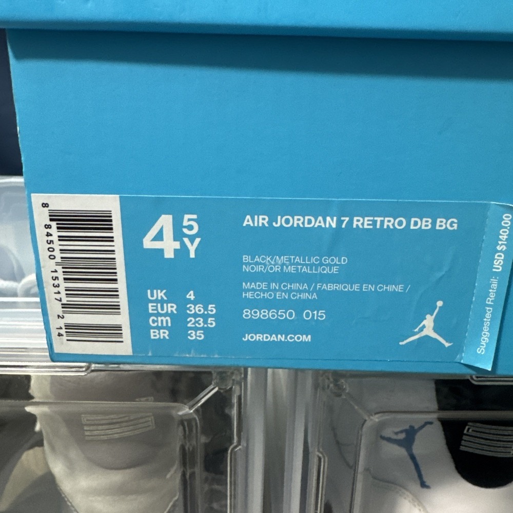 Nike Air Jordan 7 Retro DB Doernbecher 898651-015 4.5Y 6W Rare Clean - Picture 8 of 11